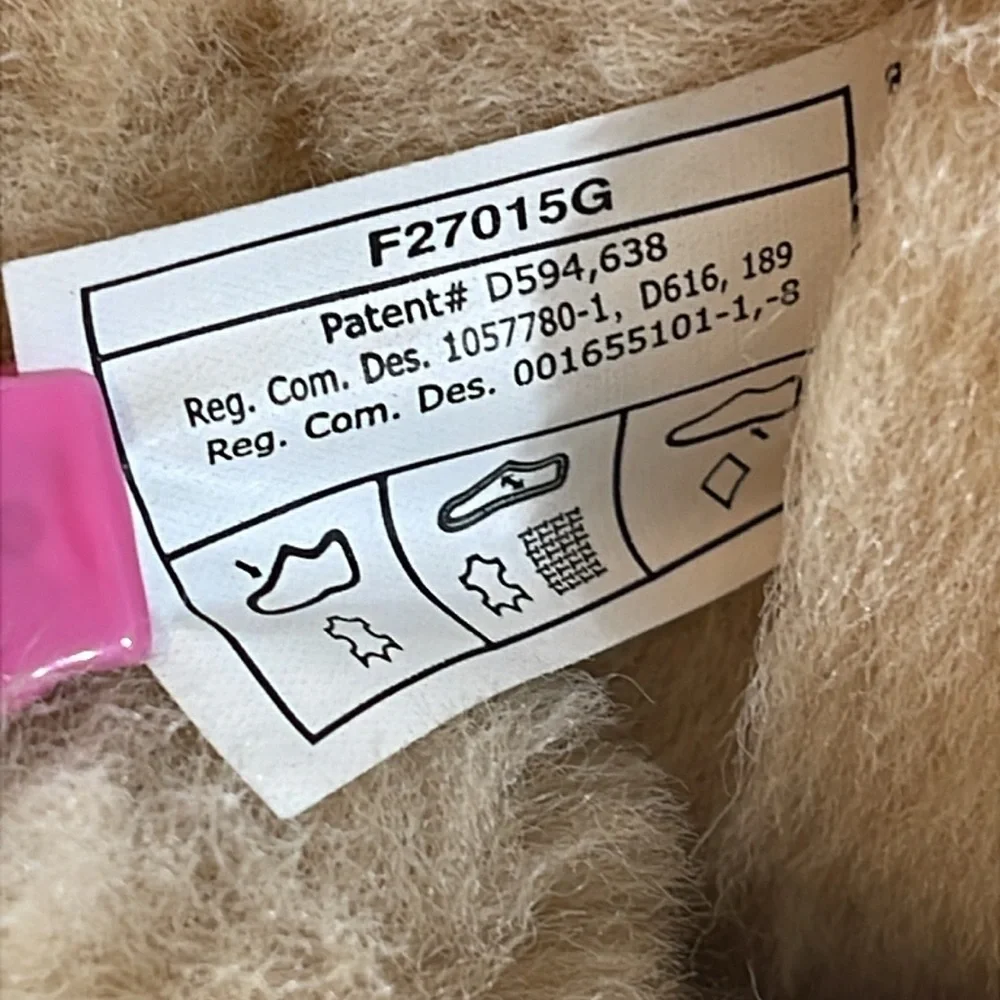 UGG Australia F27015G Bailey Button Triplet Fold Over Chestnut Boots Size 7 - Picture 13 of 16
